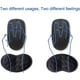 thumbnail image 2 of Reposamuñecas para ratón BRILA, ergonómico, espuma viscoelástica, color negro, 2 of 6