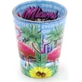 thumbnail image 3 of Miami Florida Flamingos Night In and Out Shot glass, 3 of 3
