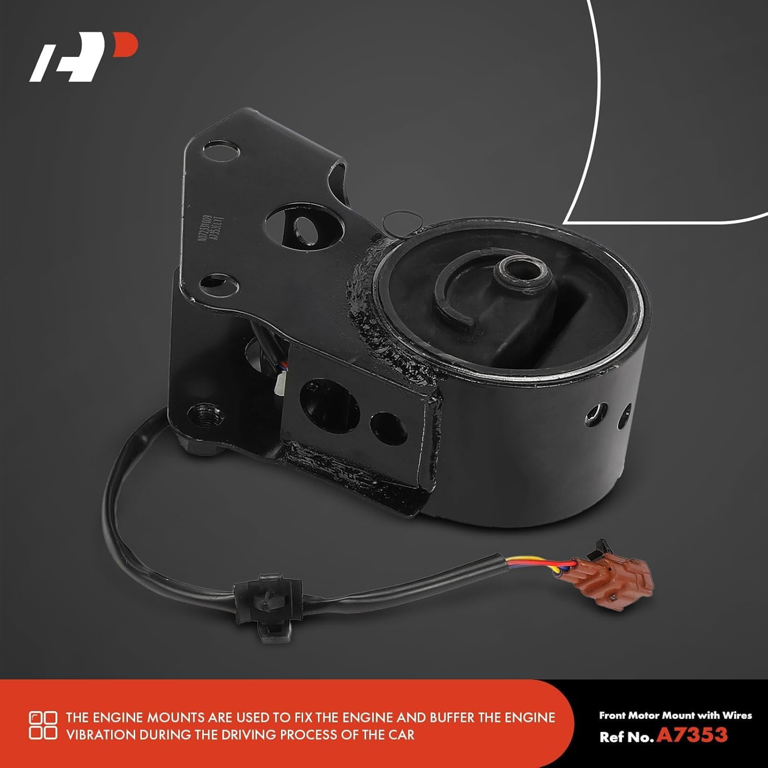 A-Premium 4PCS Engine Motor Mount and Transmission Mount Kit Compatible with Nissan Murano 2003 2004 2005 2006 2007, 3.5L, AWD, Automatic Transmission, Replace# 11270CN20B, 112108J100