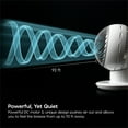 thumbnail image 3 of IRIS USA WOOZOO Oscillating Fan, Vortex Fan, DC Motor Quiet and Eco Friendly, 22 dB on Low, 6-in-1 Fan w/ Remote/ 8 Speed Settings, 3 of 8