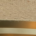 thumbnail image 6 of 4 Light Semi-Flush Mount-Soft Brass/Coal Finish Minka Lavery 3869-726, 6 of 7