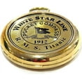 thumbnail image 1 of Brass Compass RMS Titanic 1912 Brass Pocket Gift Beautiful Working Model, 1 of 5