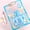 Shape2, variant on Kawaii Sanrio My Melody Hello Kitty Cartoon File Folder Clipboard Transparent Acrylic Writing Board Stationary Gift