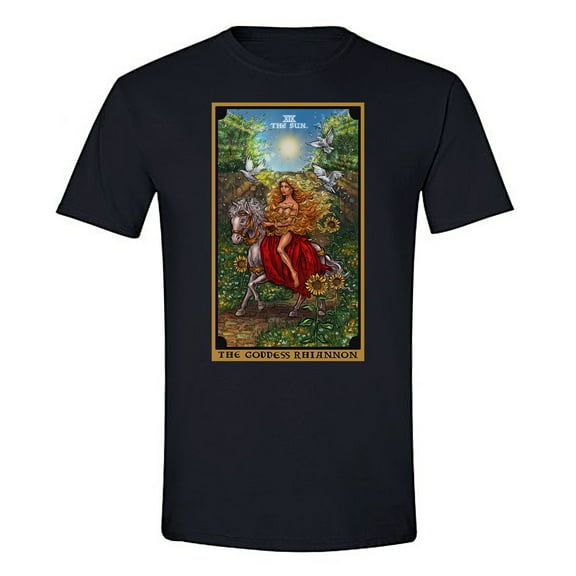 The Ghoulish Garb The Goddess Rhiannon In The Sun Tarot Card Shirt Small