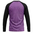 thumbnail image 3 of LIaqionyy Mens Tops Crew Neck Comfortable Long Sleeve Casual Loose Basic Tees Shirts Stretchy Pullover Shirt, 3 of 4