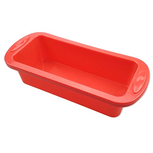 Silicone Rectangle Bread Pans Non-Stick Baking Mould Loaf Tins Bakeware Tray UK