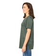 thumbnail image 3 of Woman Within Plus Size Faux Suede Tee, 3 of 6