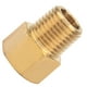 thumbnail image 4 of Adaptador de montaje de tubería de latón para manómetro BSPT macho a NPT hembra(1/4" BSPT Male to 1/4" NPT Female), 4 of 8