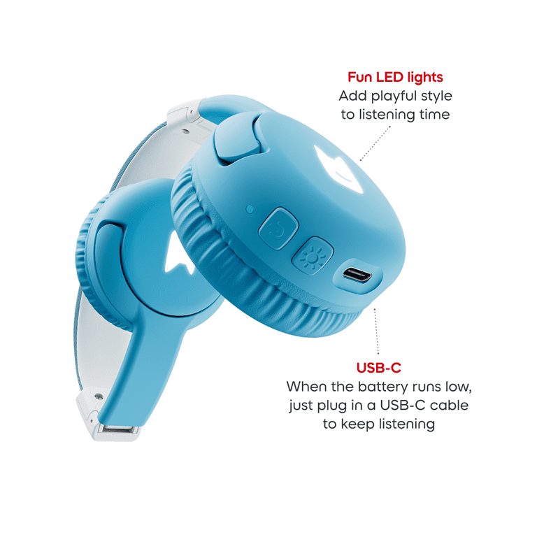 tonies Bluetooth Headphones - Sky Blue Accessory, Age Group 3+