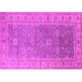thumbnail image 1 of Ahgly Company Indoor Rectangle Oriental Pink Traditional Area Rugs, 7' x 9', 1 of 4