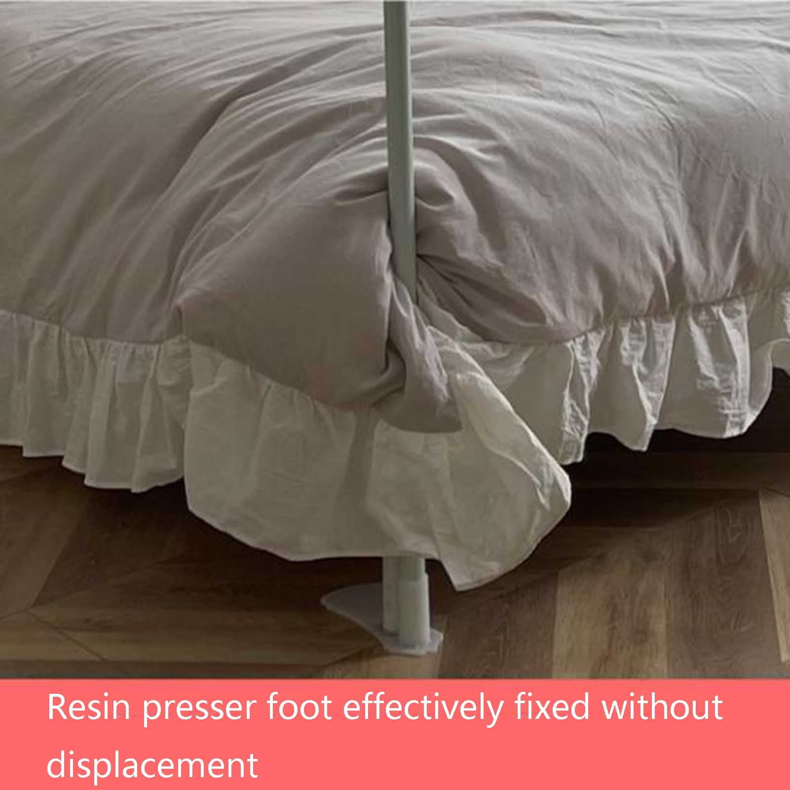 Canopy Bed Curtains with Canopy Frame,Bed Drapes Mosquito Net for Bed,4 Poster Bed Canopy for Girls Bedroom Decoration Accessories