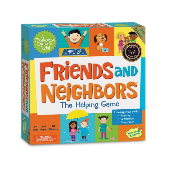 Peaceable Kingdom Friends and Neighbors: The Helping Game Emotional Development Cooperative Game for Kids