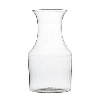 Mini Glass Carafes with Lids, 17.3 oz, Set of 6 – kook