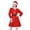 Red-g, variant on 4 Pcs Christmas Tree Dress for Women Xmas Tutu Skirt Christmas Tree Headband Socks Xmas Outfit for