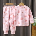 thumbnail image 2 of Ulanda Pajama Sets Long Sleeve Colorful Fishing Lures Soft Comfy Sleepwear 2 Piece PJS (Pink, 6-12 Months), 2 of 6
