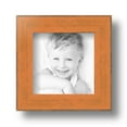 thumbnail image 2 of ArtToFrames 4" x 4" Orange Picture Frame, 4x4 inch Red Wood Poster Frame (WOM-4750), 2 of 8