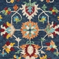 thumbnail image 6 of Safavieh Aspen 7' Square Hand Tufted Wool Rug in Navy and Red, 6 of 7
