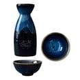 thumbnail image 4 of 1 Set Ceramic Saki Pot Japanese Style Traditional Sake Pot Sake Kettle with Cups, 4 of 4