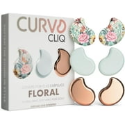 CURVD Cliq™ Earplug Covers – Interchangeable, Swappable, and Stylish Replacement Covers for CURVD Cliq™ Earplugs, Effortless Design Changes, Personalization & Customization at Your Fingertips