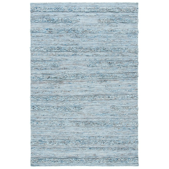 SAFAVIEH Vermont Zavanna Striped Area Rug, Grey/Blue, 3' x 5'