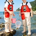 thumbnail image 5 of MEZZALL Child Boys Kids Chest Waders with Non- Boots Waterproof Trousers, Youth Waterproof Fishing Waders for Kids, 5 of 7
