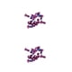 thumbnail image 3 of Eigraketly 12 piezas Rotor de freno de bicicleta Tornillos Tornillos de 10 mm de color metálico Piezas de repuesto de carreras Kit de Violett 2piezas, 3 of 6