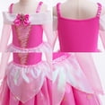 thumbnail image 6 of LOEL Princess Dress for Girls Sparkling Pink Princess Fancy Dresses Birthday Carnival Party Dress Up, 6 of 8