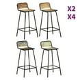 thumbnail image 6 of vidaXL Bar Chairs 4 pcs Solid Reclaimed Wood, 6 of 10