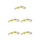 thumbnail image 2 of Broche de pesca Yuarrent Hebilla de bloqueo firme Amarillo Limon Accesorios de aparejos, 2 of 6