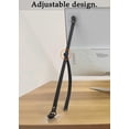 thumbnail image 3 of Paquete de 2 correas de seguridad ajustables para TV, anclajes adhesivos para muebles antivuelco sin perforación a prueba de bebés, pantallas planas fijadas a la pared, 3 of 5