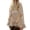 Khaki, variant on CIENVNSTG Wedding Guest Dresses For Women Turtleneck Camisole 2 Piece Chiffon Ruffle Mini Dress Set Flowy Layered Outfit Elegant Suit Green L