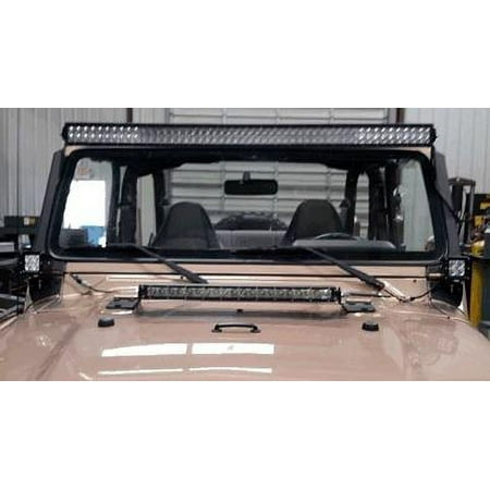 Hammerhead Armor 600-56-0520 Light Bar Mounting Kit Compatible with 97-06 Wrangler