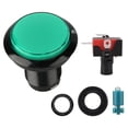 thumbnail image 1 of Qiilu Round LED Lamp Illuminated Large Button To Arcade Machine Games DIY Part, Game Button Switches,Button Lights, 1 of 8