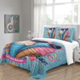 thumbnail image 4 of 3D Ice Cream Printed Comforter Cover Set Children Adult Unique Design Bedding Set Bedroom Decor,Queen (90"x90"), 4 of 5