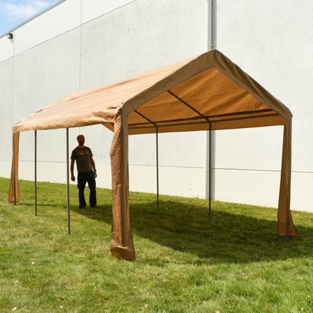 aleko sidewalls carports shelter removable rocshop