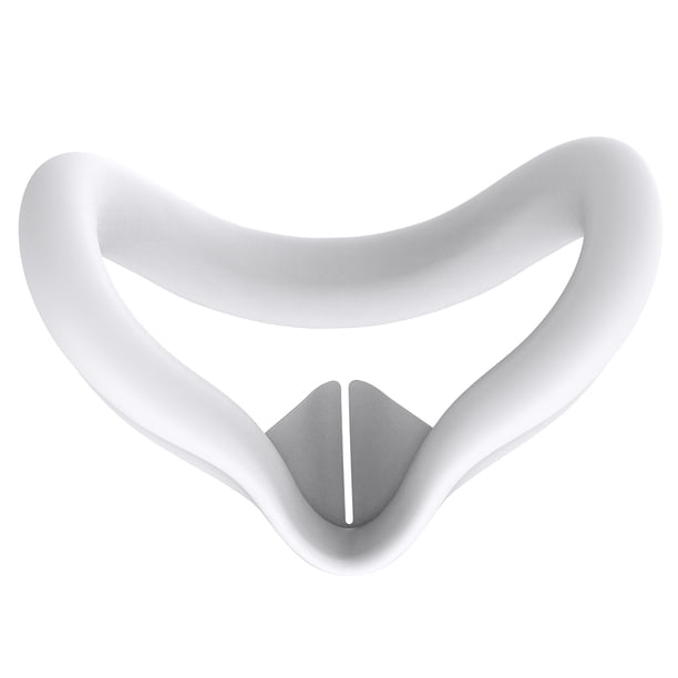 Funda Silicona para La Cara Máscara A Prueba Sudor Almohadilla Meta Quest 3S() Color Blanco