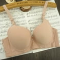thumbnail image 2 of Wuffmeow Women Plus Size Bra Adjustable Seamless Lingerie Push Up Bra C D Cup Bras, 2 of 8