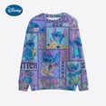 thumbnail image 3 of Sudadera con capucha de cuello redondo con estampado de Stitch de Disney nueva de 2024 para mujer, estética para estudiantes, animación, Stitch, blusa estampada para mujer, 3 of 5
