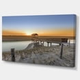 thumbnail image 2 of Watchtower at North Sea Dunes - Landscape Canvas Art Print, 2 of 4