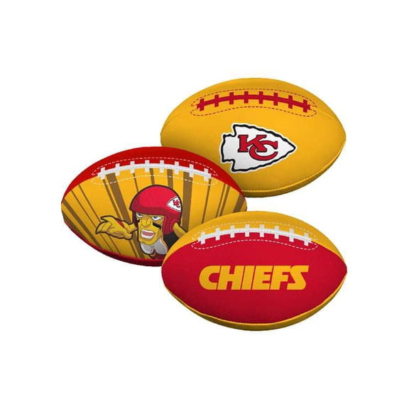 Kansas City Chiefs "Third Down" Softee 3-Football Set