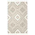 thumbnail image 2 of SAFAVIEH Aspen Caymen Geometric Wool Area Rug, Taupe/Ivory, 5' x 8', 2 of 9