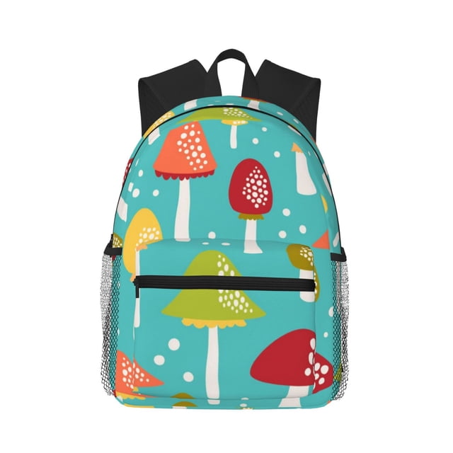 Easygdp Mushrooms Mochila Casual para Portátil, Mochila para Escuela, Viajes, Negocios