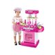thumbnail image 1 of 1pc Multi-Functional Pretend Play Kitchen Set Toy With Multiple Exquisite Kitchen Accessories This Kitchen Toy Is Easy To Assemble And Requires 3 Aa B, 1 of 5