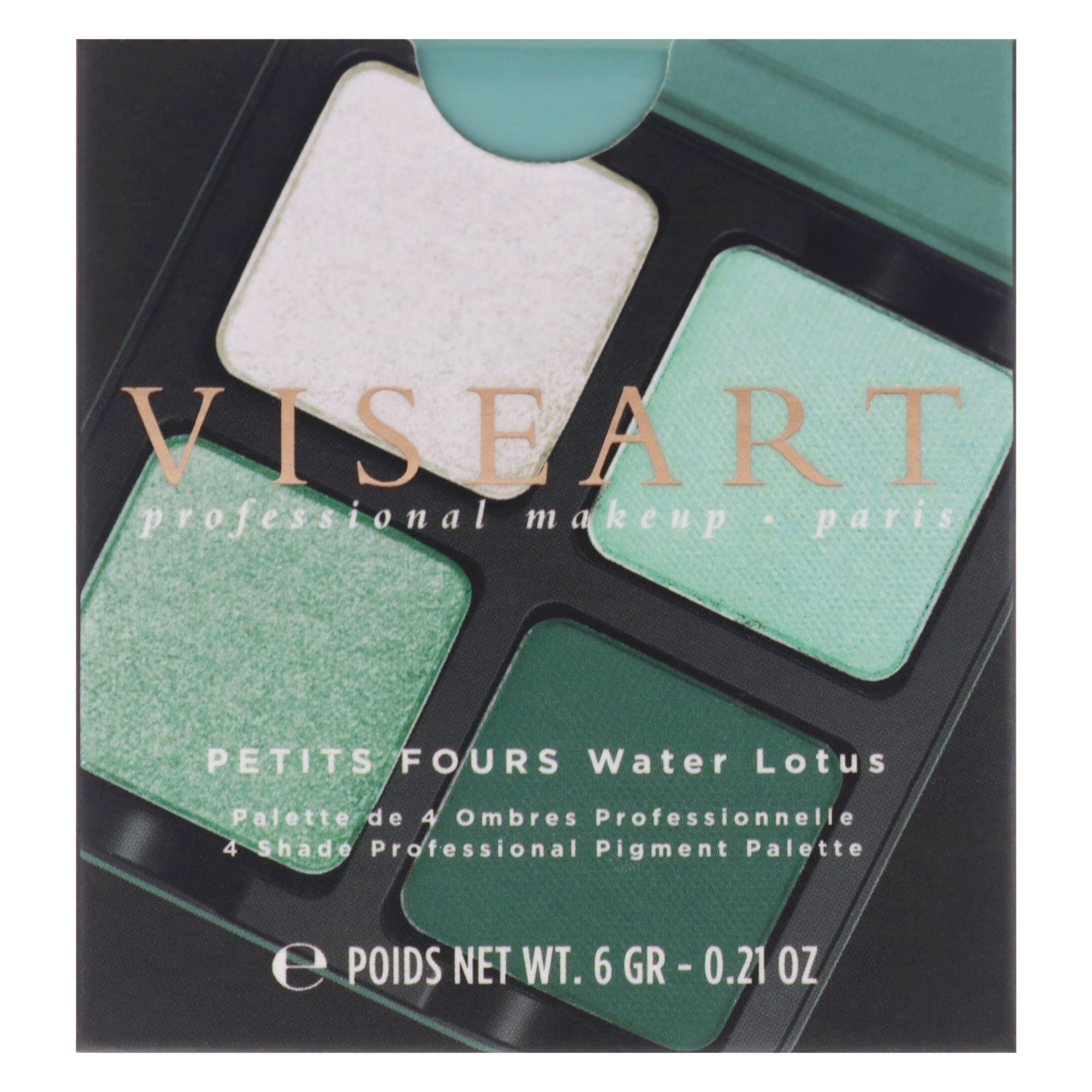 Viseart Paris Petits Fours Eyeshadow Palette - Water Lotus , 0.21 oz Eye Shadow