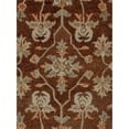 thumbnail image 2 of AB01 8x11 Aberdeen Brown Handtufted Wool Area Rug, 2 of 2