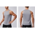 thumbnail image 5 of Ccpelsie Basic Tank Tops for Men Casual Tanks for Beach Exercise Casual Wear Men Daily Clothes(Grey,XL), 5 of 7