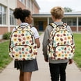 thumbnail image 2 of Yspwyqan 4 Piece Cute Ladybug Kids Backpack Set 17 Inch Large Capacity Lightweight Bookbag with Lunch Bag Pencil Case Water Bottle Bag for Girls Elementary School Back to School Gifts, 2 of 7