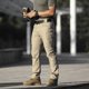 thumbnail image 4 of IX5 pantalones Cargo tácticos de senderismo para hombre, pantalones elásticos Ripstop para correr, ropa de calle impermeable con múltiples bolsillos, pantalones largos S-2XL, 4 of 5