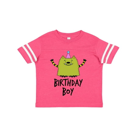 

Inktastic Whatif Monster Birthday Boy Gift Toddler Boy Girl T-Shirt