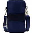 thumbnail image 4 of YOUI-GIFTS 3-Layers Crossbody Bag Cellphone Pouch Armband Wallet Nylon Smartphone Purse with Earphone Hole, 4 of 7